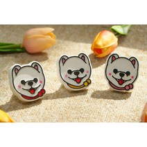 곰돌이포메 석고방향제, 차량용O, 블랙체리