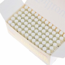 하고로모 Fulltouch 탄산분필 흰색 단색 칼라 혼합 분필 72개입 분필홀더, 백색
