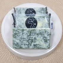 [노아궁떡] 밥알쑥찰편 식사대용 아침대용 어른 어르신 사무실 간식 단체, 2kg