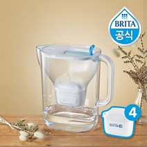 브리타 필터형 정수기 스타일XL 3.6L+기본필터 4입, 스타일XL 3.6L+필터 4입