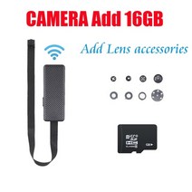 jozuze hd mini 카메라 무선 diy 휴대용 캠코더 wifi ip 모션 감지 원격 보기 p2p micro webcam 1080p video cam, 카메라 추가 16GB