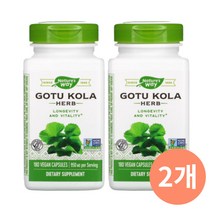 네이처스웨이 고투콜라 허브 475mg 180베지캡슐 x 2개