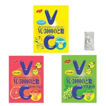 VC-3000 목캔디 90g 머스캣 핑크 자몽 3종세트, 단일상품개