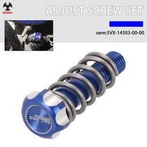 CNC 스로틀 유휴 조정 너트 나사 스프링 부품 포함 Yamaha Raptor700 06-21 Raptor700R 09-21 Raptor 700 700R YZ250F ATV