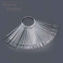 네일 스틱형 컬러차트 고리형 50P 세트 셀프 젤네일 아트 용품 파츠 컬러판