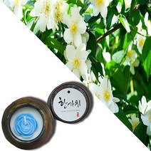 늘향 늘향 자스민의 꽃향과 상쾌한 민트의 조화로운 화이트자스민민트향 항아리캔들 (2737168), 1호 초록