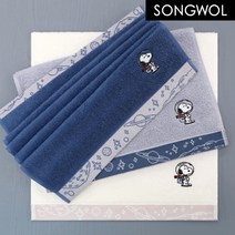 송월타월 스누피 스페이스 수건, 10장, 랜덤(품절컬러제외)