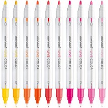 모나미 라이브칼라 낱색 / 형광 / 39가지 색상 / 트윈 / 칼라펜 / 수성마킹펜 / 0.4mm / 1.2mm, P 06 퍼플