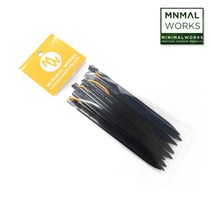 미니멀웍스 논 트위스트 펙 알루미늄펙 텐트펙 타프펙