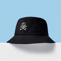 제타스킨 골프 벙거지 모자 남성 여성 버킷햇 빅사이즈, 블랙골프벙거지모자M_L