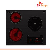 SK매직 1구 2구 3구 빌트인 인덕션 하이라이트 하이브리드 전기레인지 ERAB10FM, ERA-BTH30(하이브리드)