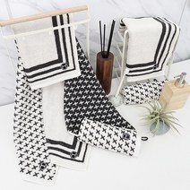 송월타올 송월호텔컬렉션 고리타올 모던고리핸드34cm*42cm 62g 30수 면100 어린이집 수건 주방 행주 타올, 1장, 사각형