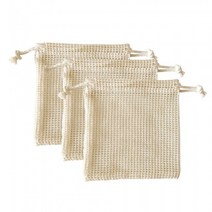 촘촘한 제로웨이스트 천연 방향제 그물망 비누 거품망 3P, 10*12cm