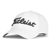 타이틀리스트(Titleist) 남성 골프 모자 여성 화이트 캡