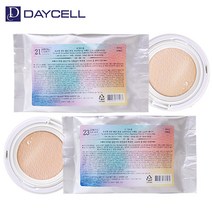 데이셀 디 아트셀 오로라 진주 텐션 쿠션 브라이트닝 이펙트 16g(리필)/2종 택 1, 1. 리필 21호 라이트