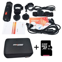 짐벌캠 S20 + 4k 액션 카메라 방수 수중 카메라 스포츠 블랙 캠 총알 총 자전거 자전거 헬멧 방수 soocoo, 표준 64g, 옵션 4