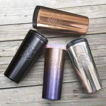 홍콩 스타벅스 에치드 텀블러 4종 480ml, 블랙