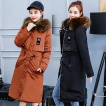 여성 겨울롱패딩 벤치코트 패딩코트 빅사이즈 패딩