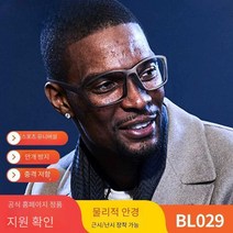 스포츠 고글 보호 장비 장구, 반투명 블랙 프레임(플랫 렌즈 포함)