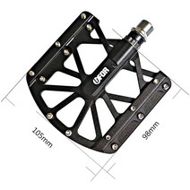 UFOR 산악 자전거 페달 정품보장, black