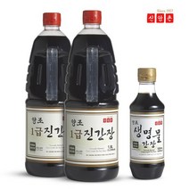 신앙촌 양조간장 장아찌기획 4호1급진1.8Lx2+생명물500mL, 없음, 2개