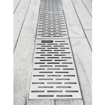 맨홀 하수구 덮개 배수구 개구부 커버 빗물 사각 오수, 폭300 길이400 높이30mm(두께 3MM)