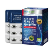 뉴트리디데이 프리미엄 루테인 지아잔틴12, 30캡슐, 4개