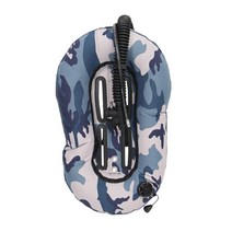 프리미엄 스쿠버 다이빙 도넛 윙 30lb/13.3kg 단일 튜브 스노클링 저항 및 내구성, 나일론, 블루