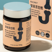 닥펫 포유조인트 강아지 관절영양제 슬개골탈구 디스크 관절염 근육통 저알러지 뼈 근육 인대강화, 포유조인트 100g 2병