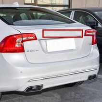 자동차 부품 abs car rear boot trunk lid letters 배지 엠블럼 로고 볼보 c70 c30 s60 s60l xc90 xc60 v60 v40 s80 car, 글로시 블랙