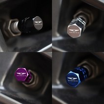 [람앤클] 제네시스 GV60 휠튜닝 타이어 밸브캡 휠구찌 에어캡, A라인-퍼플
