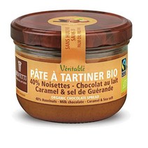 Bovetti Chocolats 헤이즐넛 밀크 초콜릿 카라멜 솔트 버터 크림 스프레드 200g Spread hazelnut milk chocolate caramel & salt, 2개