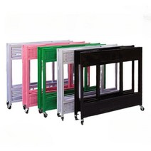 접이식 행사매대 이동식 좌판대 마트 플리마켓 가판대 간이부스 진열대 판매대, 스몰 그린