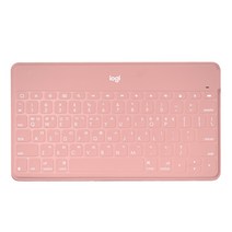 로지텍코리아 Keys-to-go 키즈투고 블루투스 키보드, 핑크