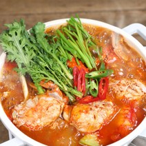군산 조기 생선탕 (2~3인분)/1세트 찌개 조림 매운탕, 연안 꽃게탕 900g 해물탕 꽃게탕