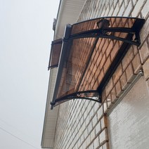 650 X 6700 창문열차단 렉산자재 외부블라인드 차양시스템 아크릴시공 브라켓 캐노픽스, 블루, 레드, 실버