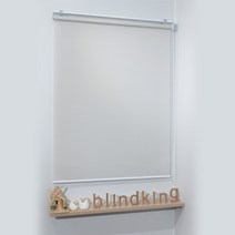 도담블라인드 TC 무지 롤스크린 그레이 가로 130 cm