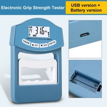 악력 측정기 핸드그립 도구396Lbs/180 Kgs Digital Hand Dynamometer Grip Strength Measurement Meter Aut, 01 USB and Battery