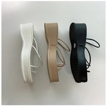 [코지] 여자 여름 바캉스 준비 키작녀 5cm 키높이 쪼리