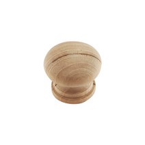 단추 36mm 원목손잡이 가구 나무 서랍장, 원목무도장-단추36