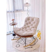 원목흔들의자 북유렵 낮잠의자 원룸의자 바이킹체어, A