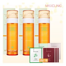 [맥스클리닉] () 카렌듈라 오일폼 110g x 3 + 마스크팩 4매(시카 콜라겐 중 랜, 상세 설명 참조