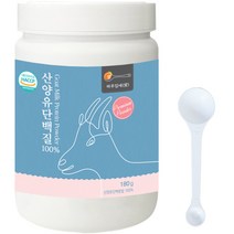 하루입애 산양유 단백질 분말 100% 가루 파우더 180g 스푼증정, 1개