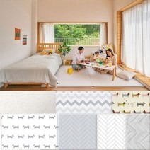 고려화학 에코 PVC 놀이방매트 140x170x1.2cm층간소음매트유아매트, 1.레몬드랍