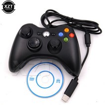 xbox 컨트롤러 4세대 5세대 3세대 배터리 충전 유선 호환 Xbox 호스트용이 아닌 Windows 7/8용 Microsoft 게임 시스템 PC용 고품질 패드 USB 조이패드, Black, CHINA