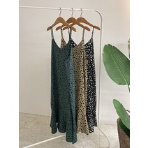 허니제이 / 토레티 레오파드 뷔스티에 나시 원피스(3color)