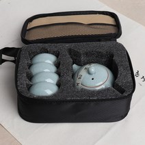 고급 분청 여행용 다기세트 1-5