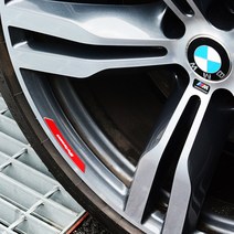 [차랑] BMW X6 F16 M50D 20인치 홀로그램 휠스티커 데칼 카본 휠마스크 튜닝 익스테리어 용품, 20인치_홀로그램