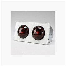 나노전자 동파방지겸용 욕실용 벽걸이 히터 2구 2.7kg / (열풍기/욕실용히터/벽걸이히터/전기스토브/벽걸이형/난로 추천), 본상품