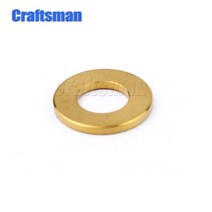 1Pcs Craftsman M5 M6 M8 M10 티타늄 플랫 와셔 DIN912 자전거 오토바이 부품에 대 한 스페이서126955, 금